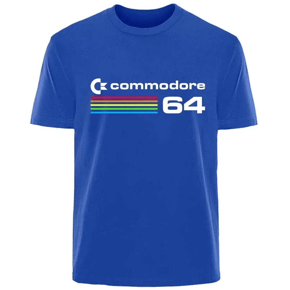 Commodore 64 men's tops summer fashion cotton breathable and comfortable T-shirt casual fashion street wear