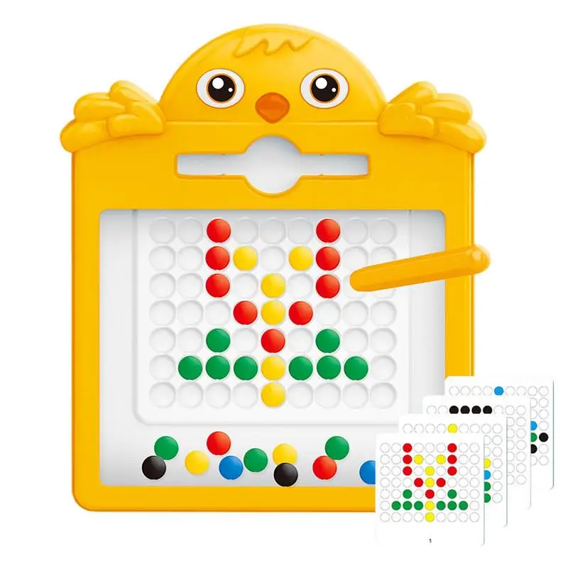 

Magnetic Drawing Board For Kids Doodle Board With Two Magnet Pens Cute Duck Montessori Educational Preschool Toy