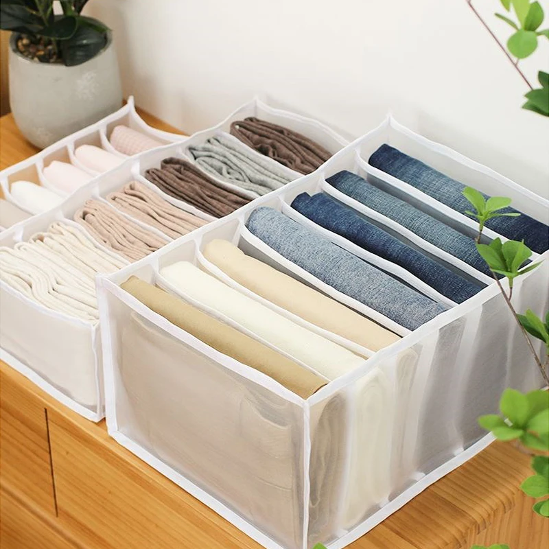 Household Underwear Storage Box Foldable Socks Bra Storage Panties