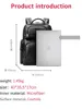 BOPAI The first layer of cowhide backpack; Business backpack; USB backpack; Travel backpack; Large capacity backpack; Multi-func 2