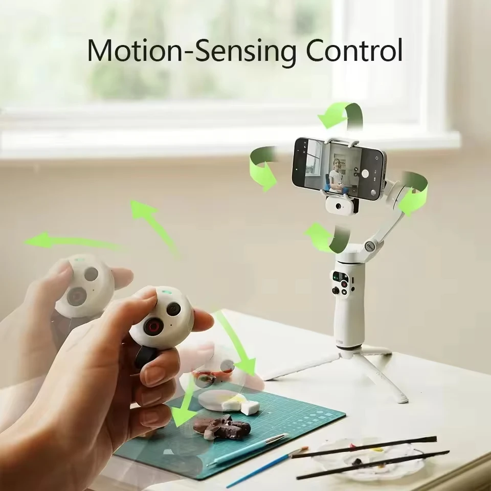 Gimbal Stabilisateur ULTRA Combo pour Smartphone, 13.5h Autonomie
