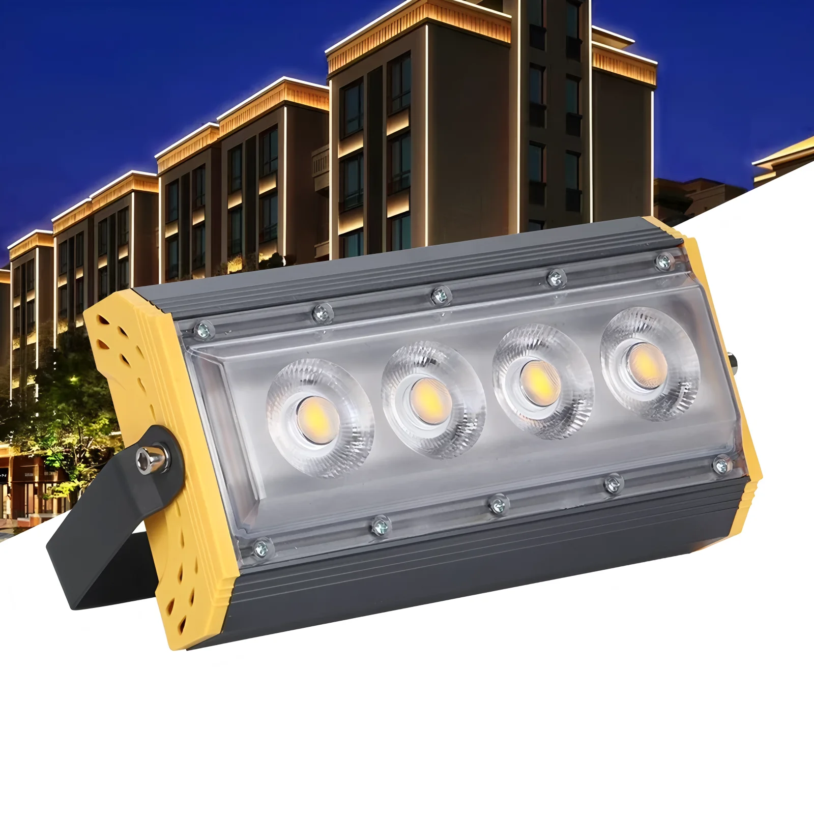 실내 및 실외 사용에 적합한 50W LED 투광등AC85-265V 방수 IP65 고휘도, 정원 및 안뜰 조명에 적합