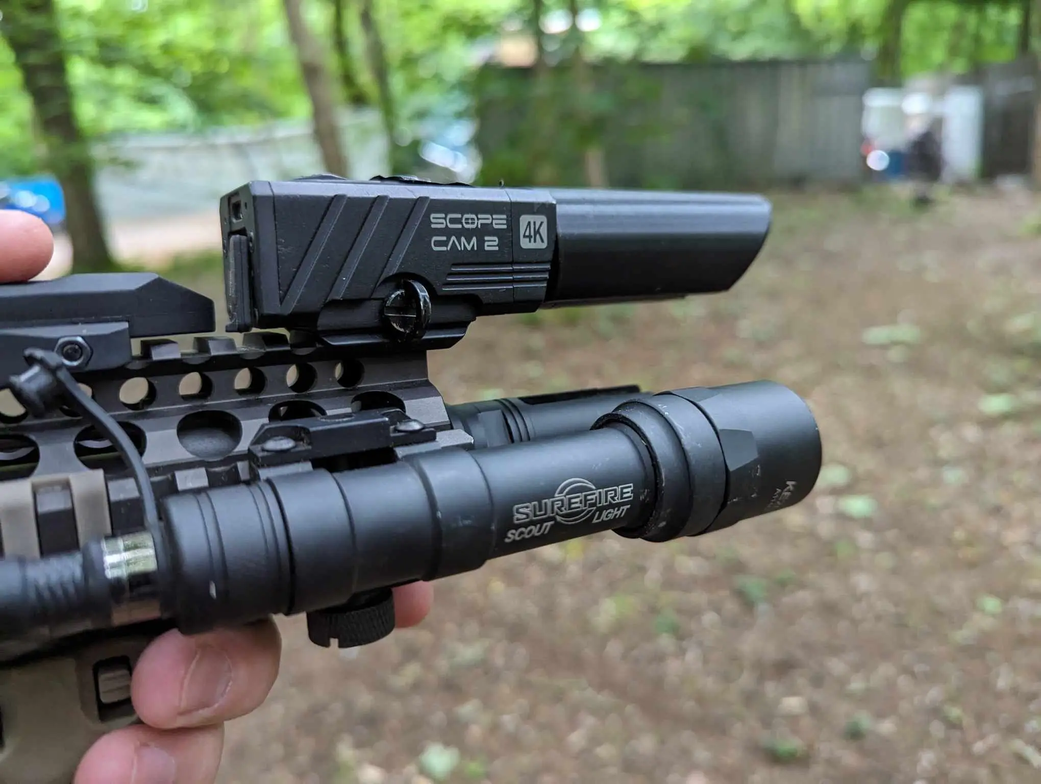 New Lens 35MM RunCam ScopeCam 2 4K Camera for Airsoft Paintball Games thumbnail 5