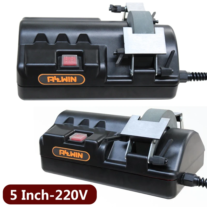 5 Inch Low-Speed Water-Cooled Knife Sharpener For Household Woodworking Tools Engraving Knives Chisels Electric Knife Grinder