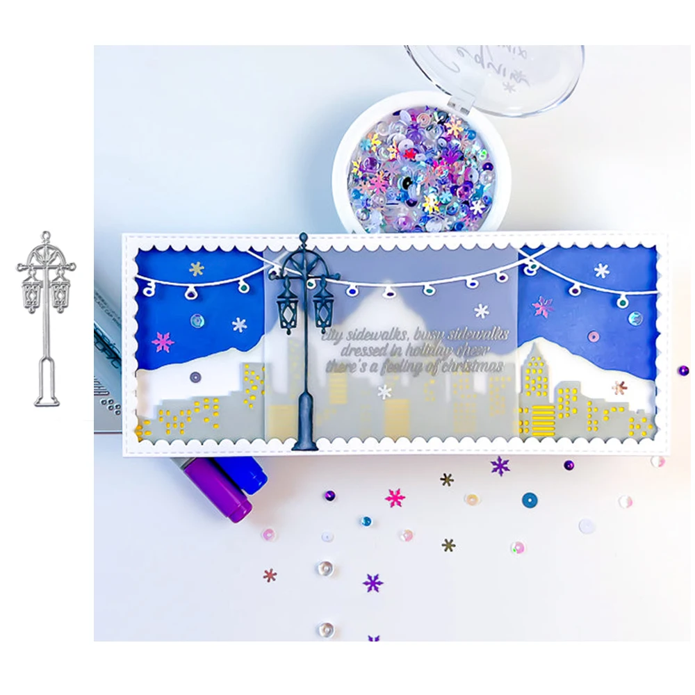 

Metal Cutting Dies 2022 New Christmas Decoration Scrapbooking Supplies Craft Card Making Album Embossing Papel Mold Stencil