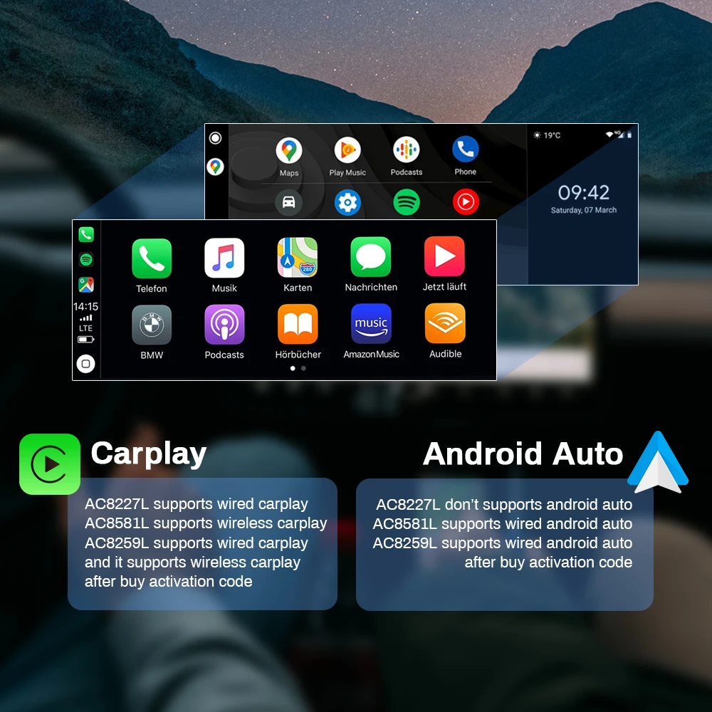 128GB Wireless CarPlay Android 12 Auto Car Radio For BMW Series 1 2 3 4 F20 F21 F23 F30 F31 F32 F33 F34 F36 Multimedia GPS Wifi
