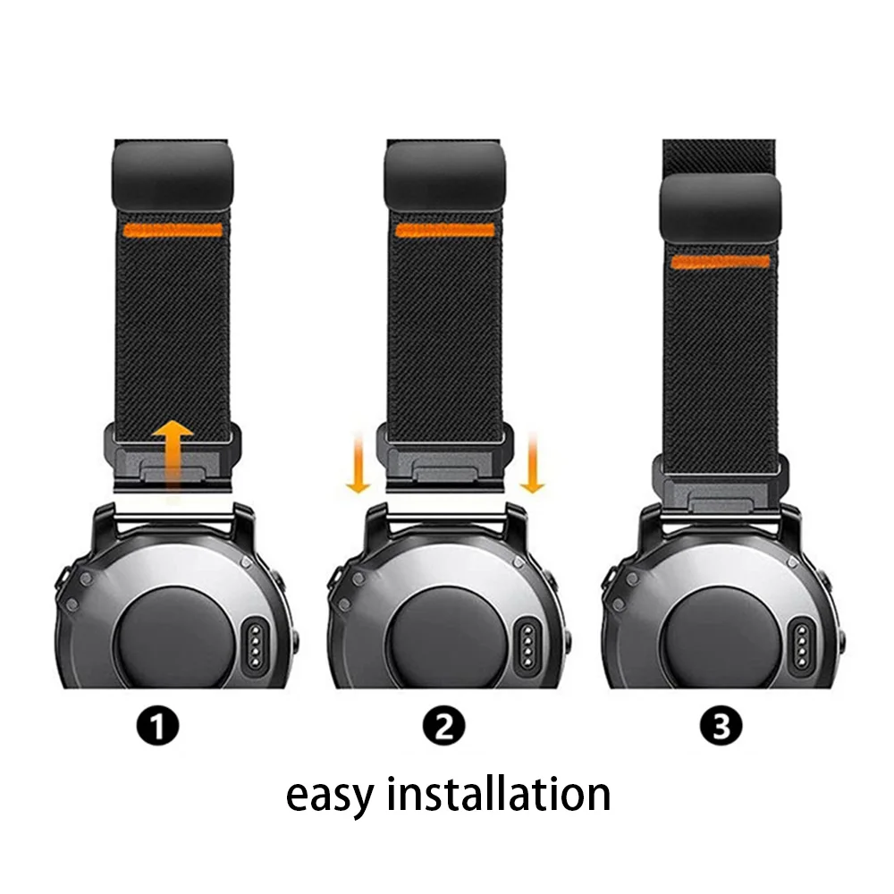 Quick Fit Nylon Strap with Adjustable Band Widths