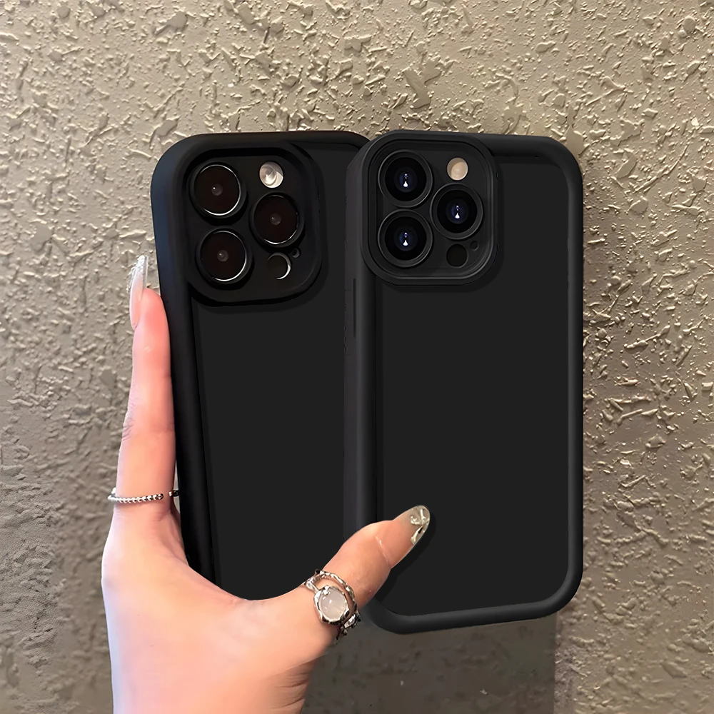 Shockproof Silicone Soft Phone Case - Durable Protective  Cover