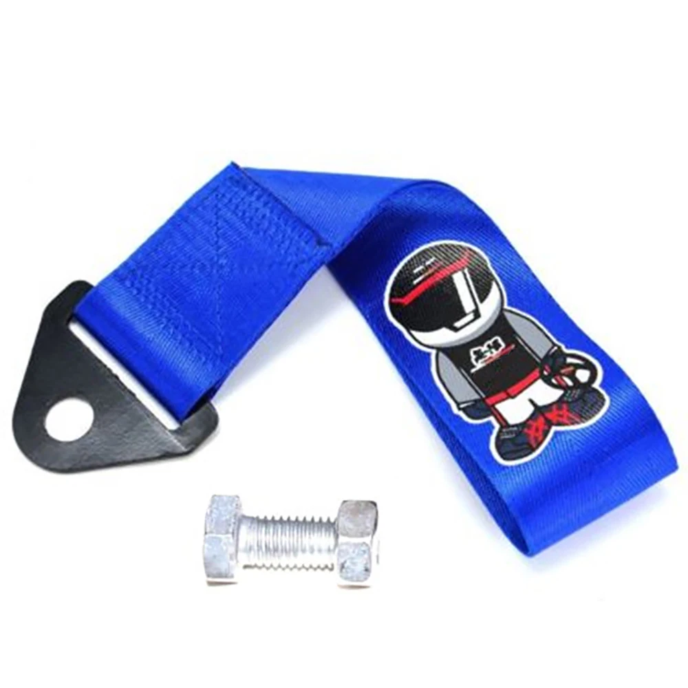JDM Styling Racing Car Seile Haken Abschleppgurt für Honda TOYOTA Mitsubishi usw. – Detail 5