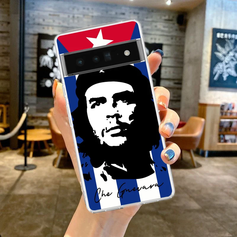 Revolutionary Che Guevara Transparent TPU Phone Case