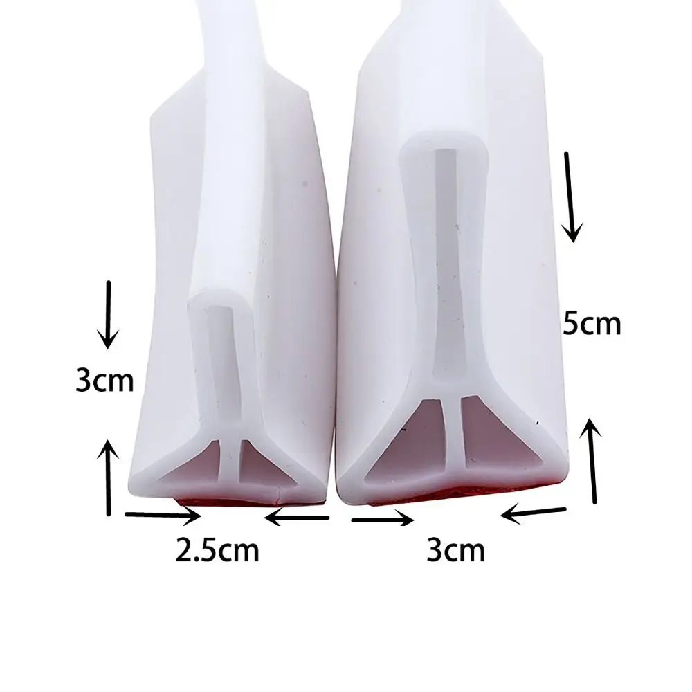Silicone Shower Threshold Professional Wet Dry Separation Non-slip Self-Adhesive Water Stopper Sink