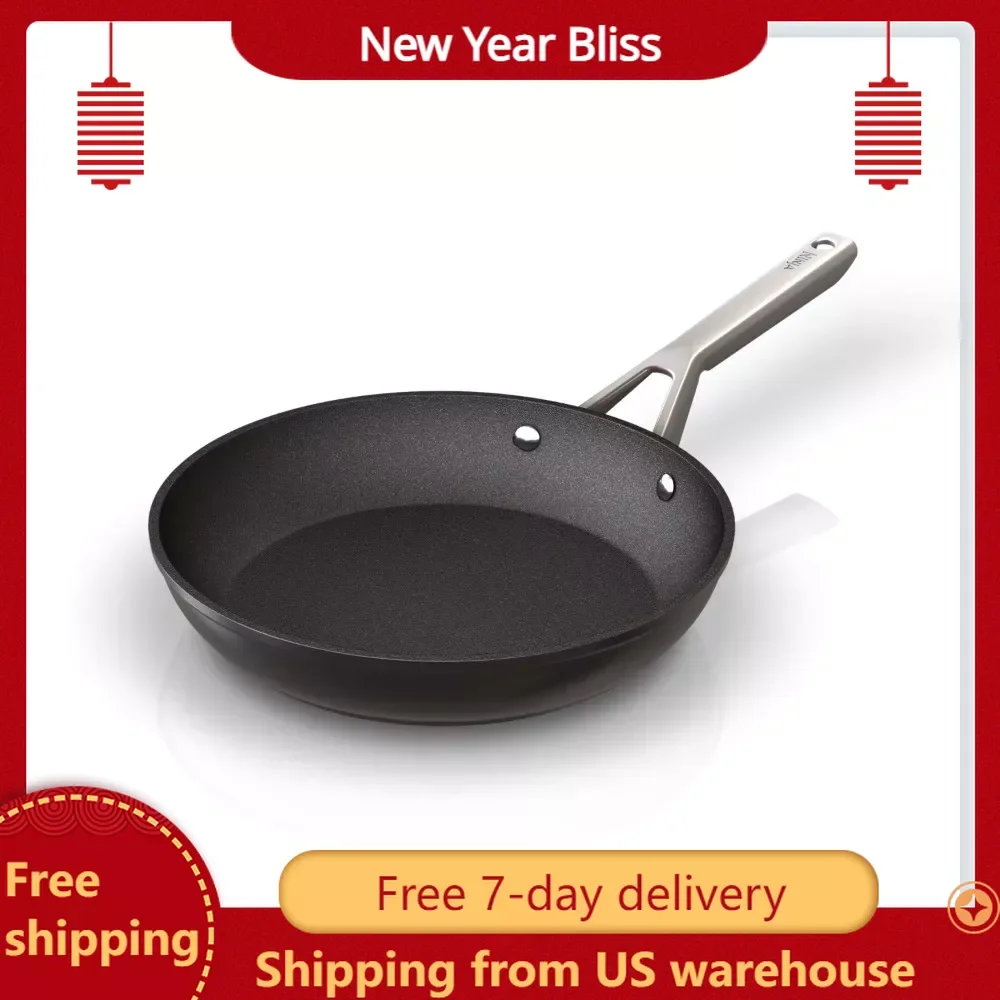 

NeverStick™ Essential 10 1/4-Inch Fry Pan Cookware Cauldron Dutch Pot Ferro Kitchen Saucepan Oven Cooking Dining Bar Home Garden