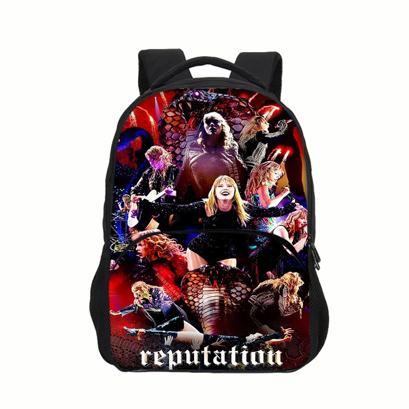 Swifts Cartoon Prints School Bag for Primary Backpack Anime School Bags for Boy Girl,Durable Kid Bag T-taylors 4