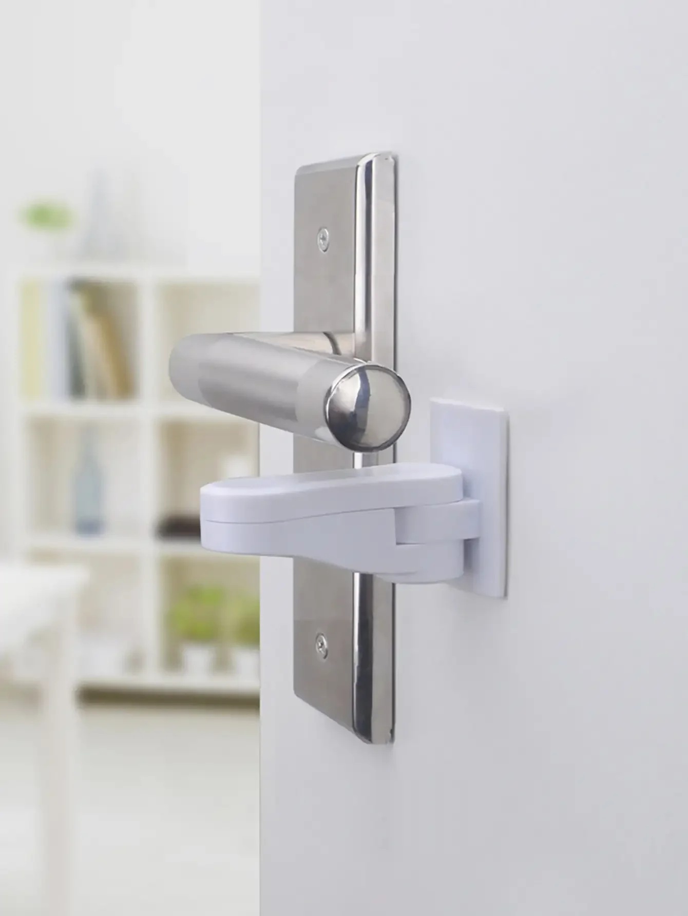 Multi-function door handle lock 1pc- Child safety lock for cabinet drawer doorstop cabinet lock child lock door stopper door lock door window lock safety lock