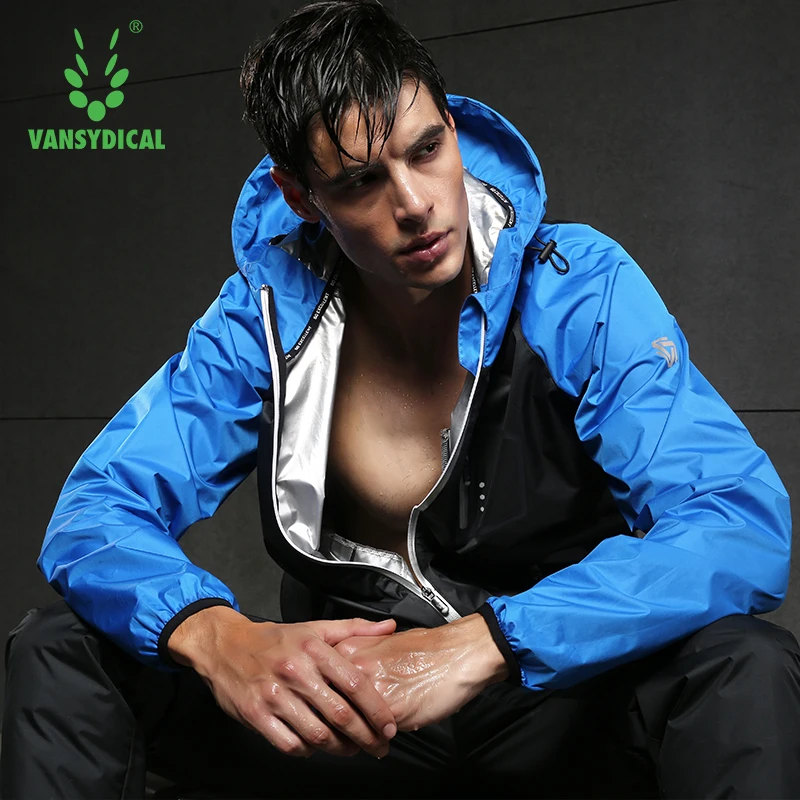 Vansydical Running Jacket Men Gym 