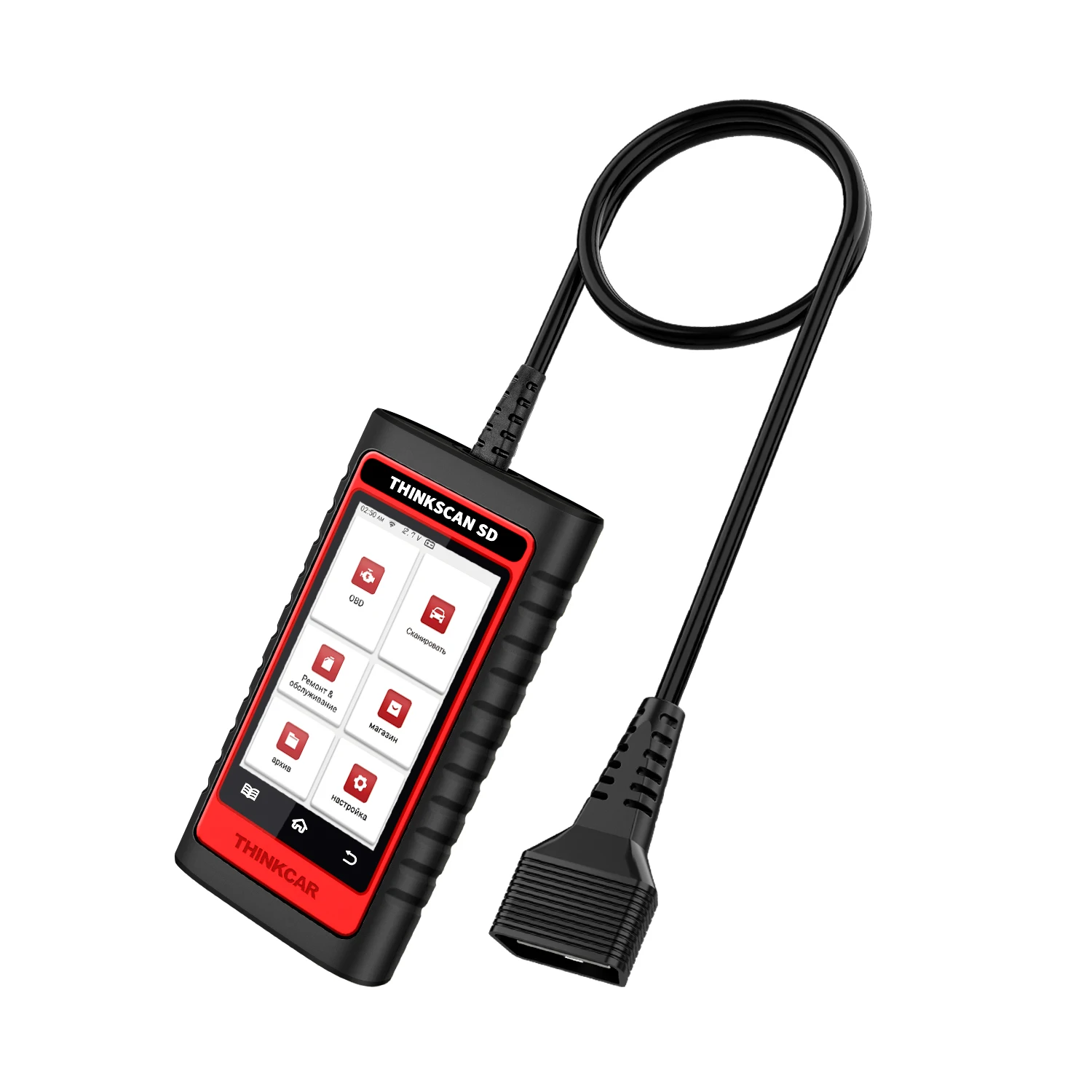 2023 Thinkscan SD4 자동차 진단 시스템, OBD II 및 EOBD 기능, 전체 자동차 진단 도구 시스템, 신제품