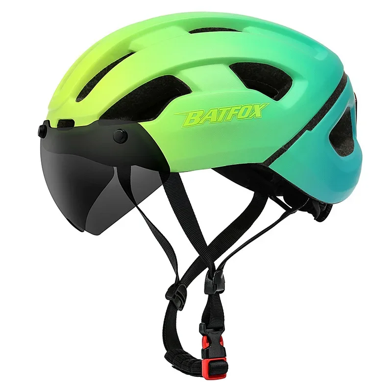 Batfox  Ŭ , LED  Ʈ, MTB   ̽   Capacete, ν   Casco