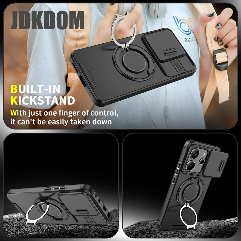 Shockproof Bracket Push Window Case
