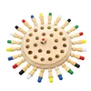 Kids Color Cognitive Ability Toy Wooden Memory Match Stick Chess Game Fun Block Board Game Educational Toys for Kid Gift 6