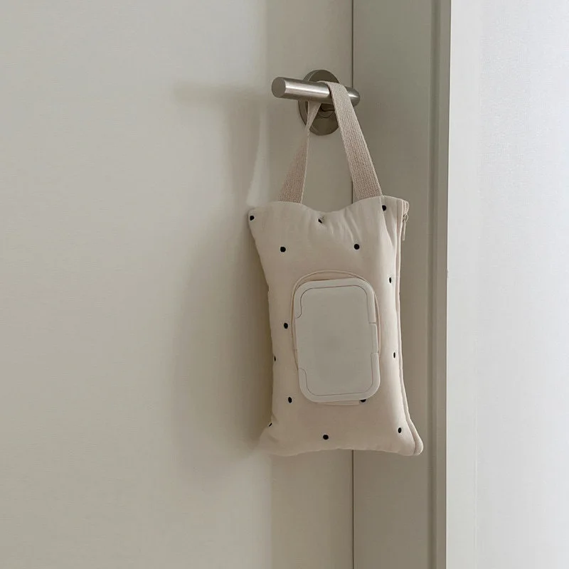 Baby Stroller Accessories Portable Wet Wipes Case Extraction Flip Tissue Box Korea Cute Towel Cover Newborn Hanging Bag For Cart 4