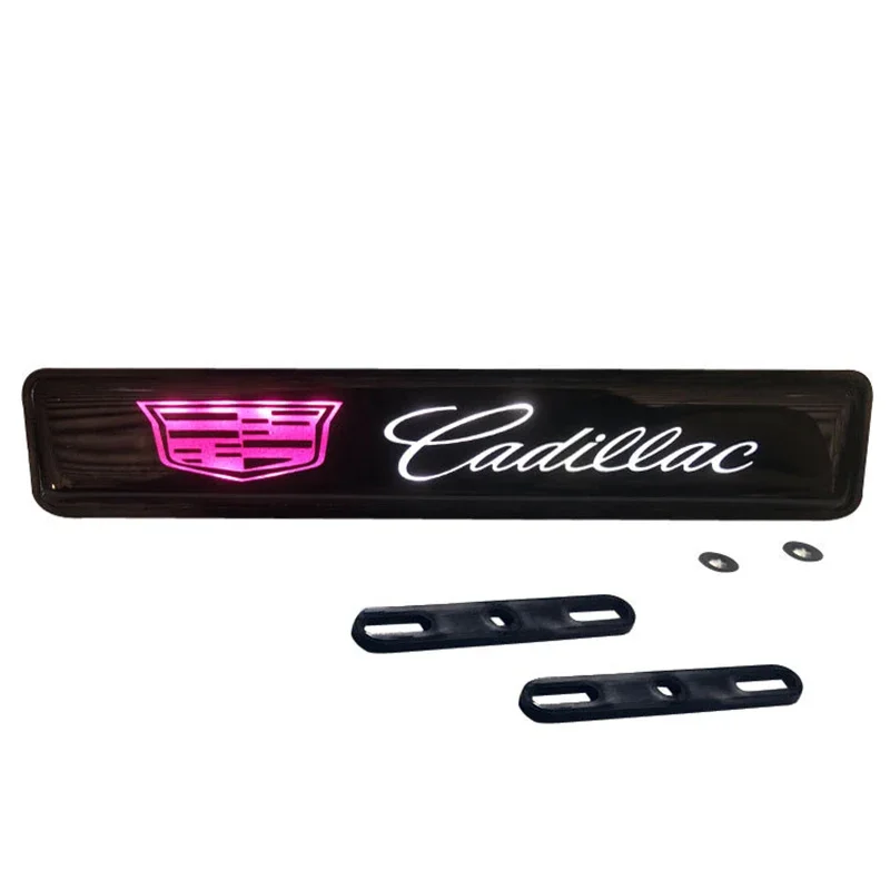 Eenvoudige montage achterzijde grille embleem verlichting