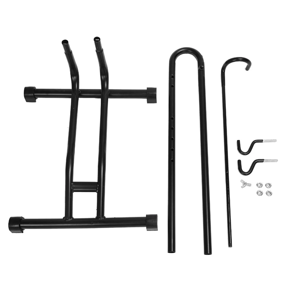 3in1 Bicycle Floor Parking Rack Bike Indoor Garage Storage Bike Repair Stand Maintenance Holder Rack for Mountain