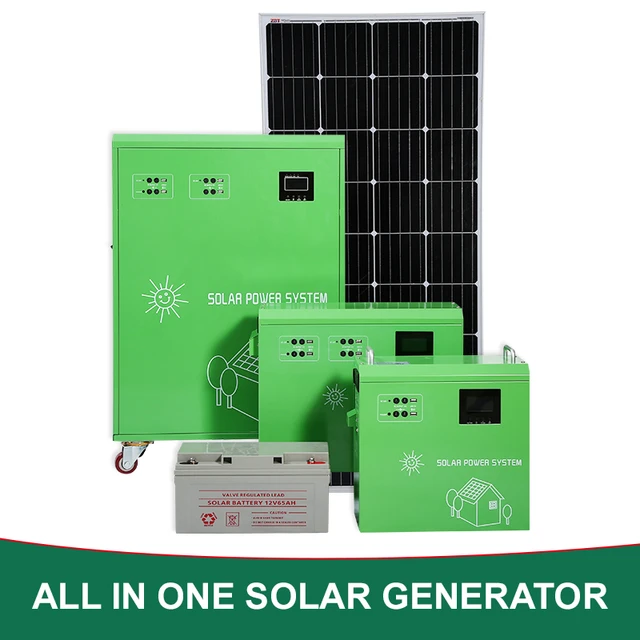 WHC Solar Portable Generator Best 3000w Power Station