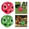 Funny 15.7" Horse Treat Ball Treat Feeder Slow feed Hay Ball Multipurpose Feeder 4