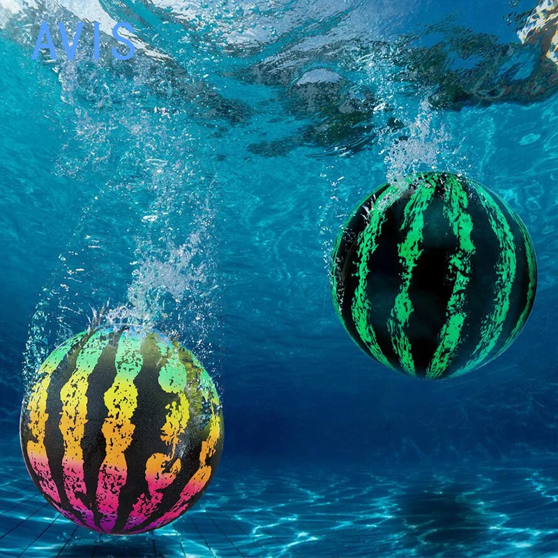 

AVIS Watermelon Ball Underwater Pool Toy Water Balloons Pool Ball for Under Water Passing Dribbling Diving and Pool Games