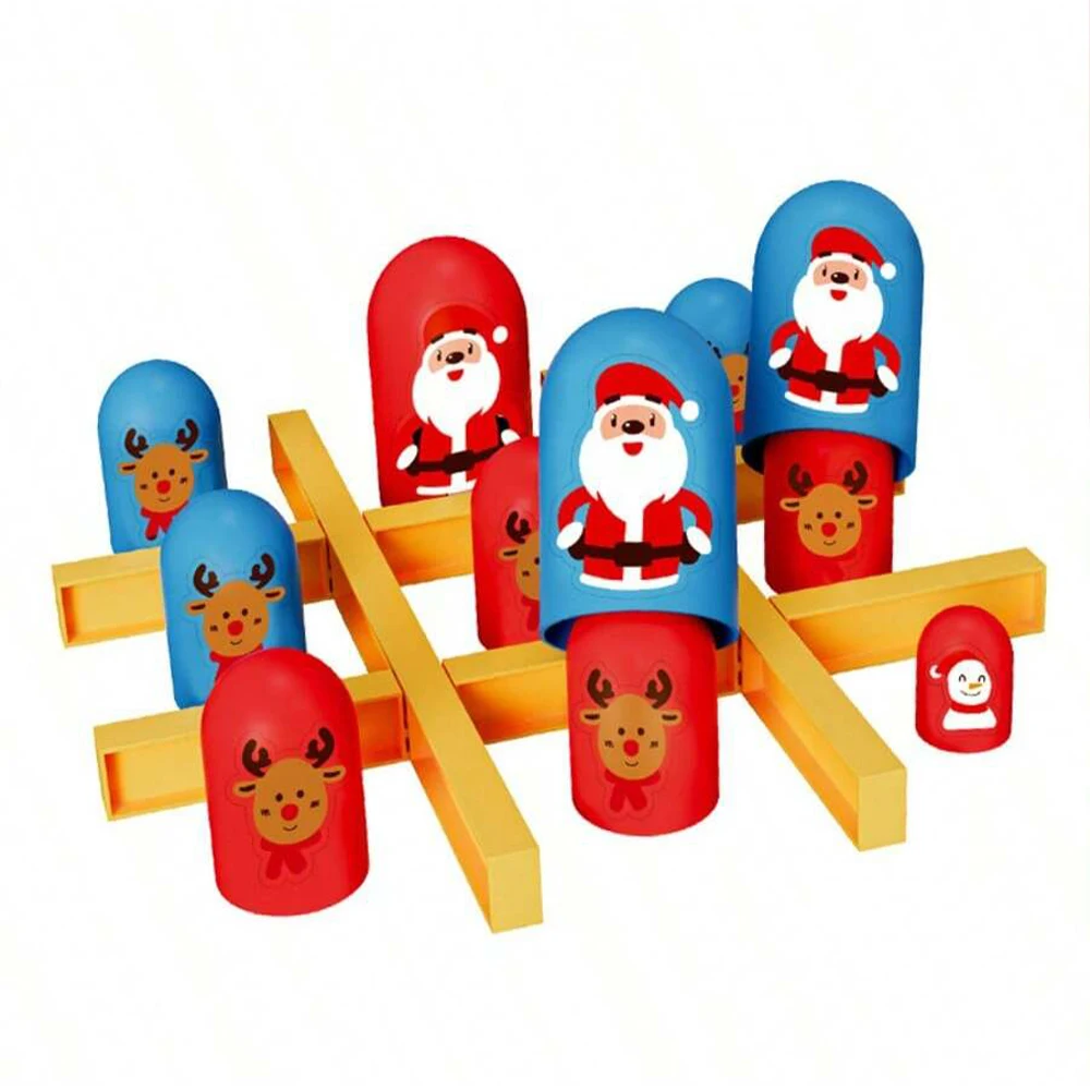 Funny Table Board Games Tic Tac Toe Intellectual Big Eating Small Chess Interactive Multiplayer Party Games Toys 2025 Christmas