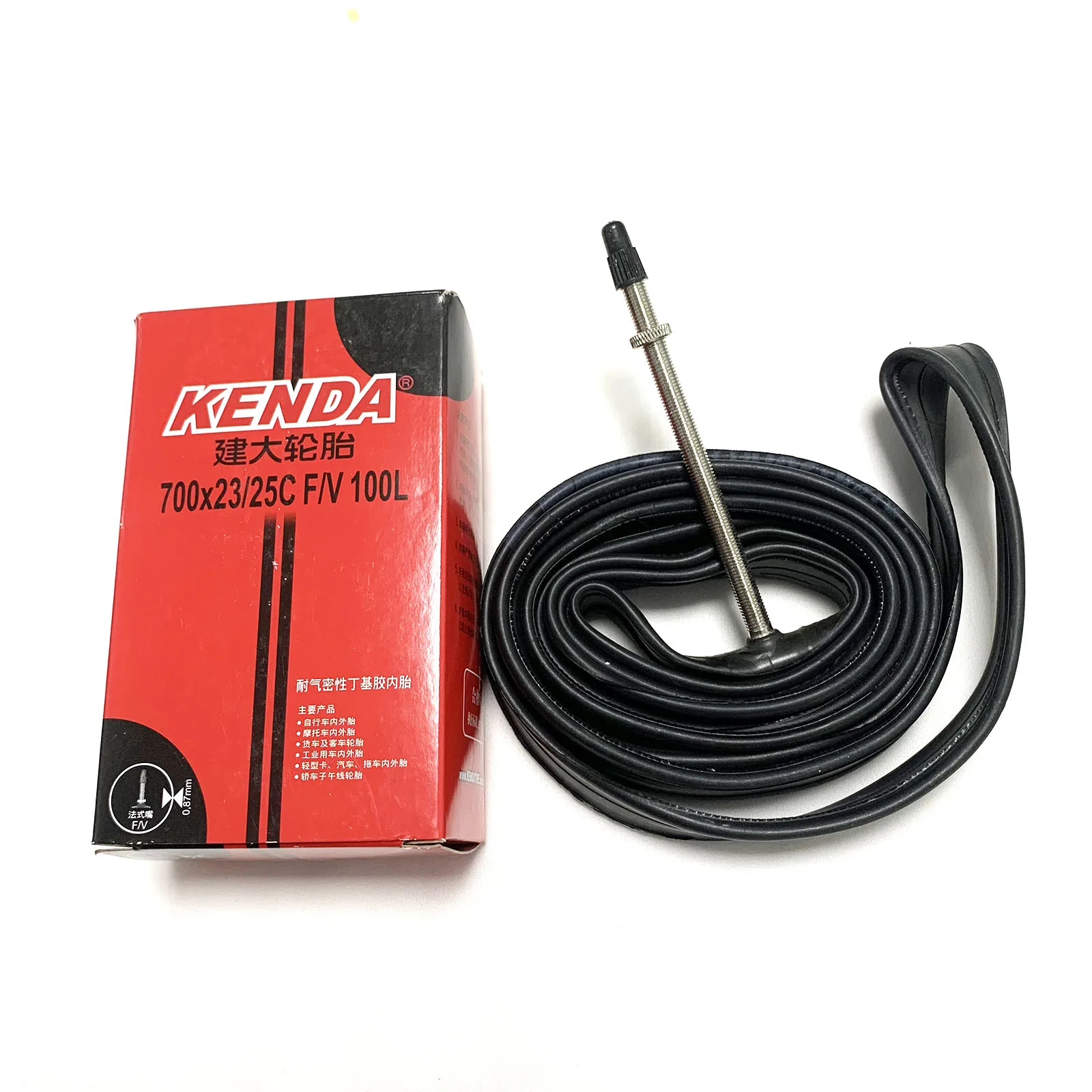 Libereco 2-Pack Road Bike Inner Tubes - 700x23c/25c, 60mm Presta Valve, Butyl Rubber, High Airtightness - View #4