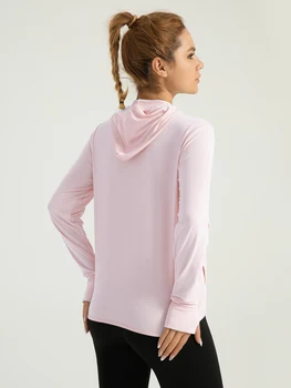 جاكيت نسائي للحماية من أشعة الشمس بغطاء للرقبة وأكمام طويلة ، ملابس جيدة التهوية ، جاكار رقيق ، خارجي ، جديد 2