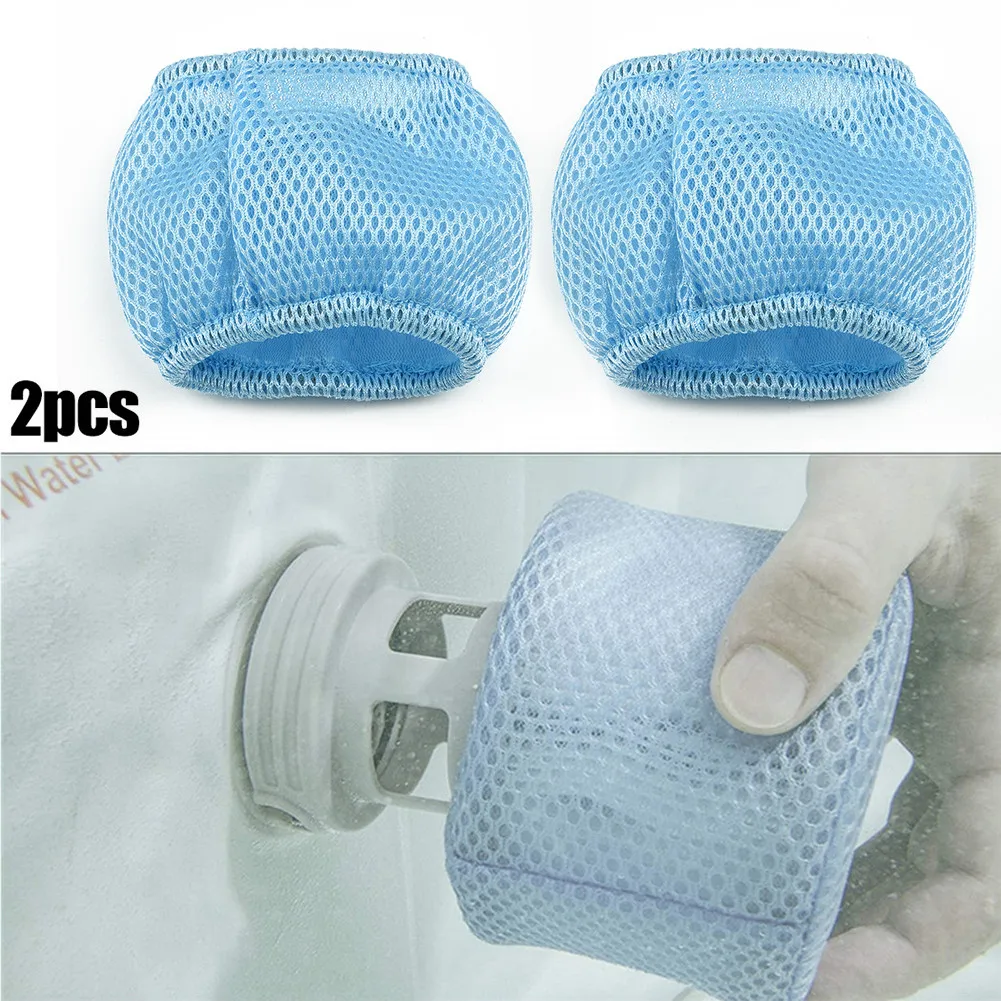 2PC Filter Protective Net Mesh Cover Strainer Pool Spa Accessories For Hot Tubs WithAurora Mont Blanc Mono Alpine Camaro