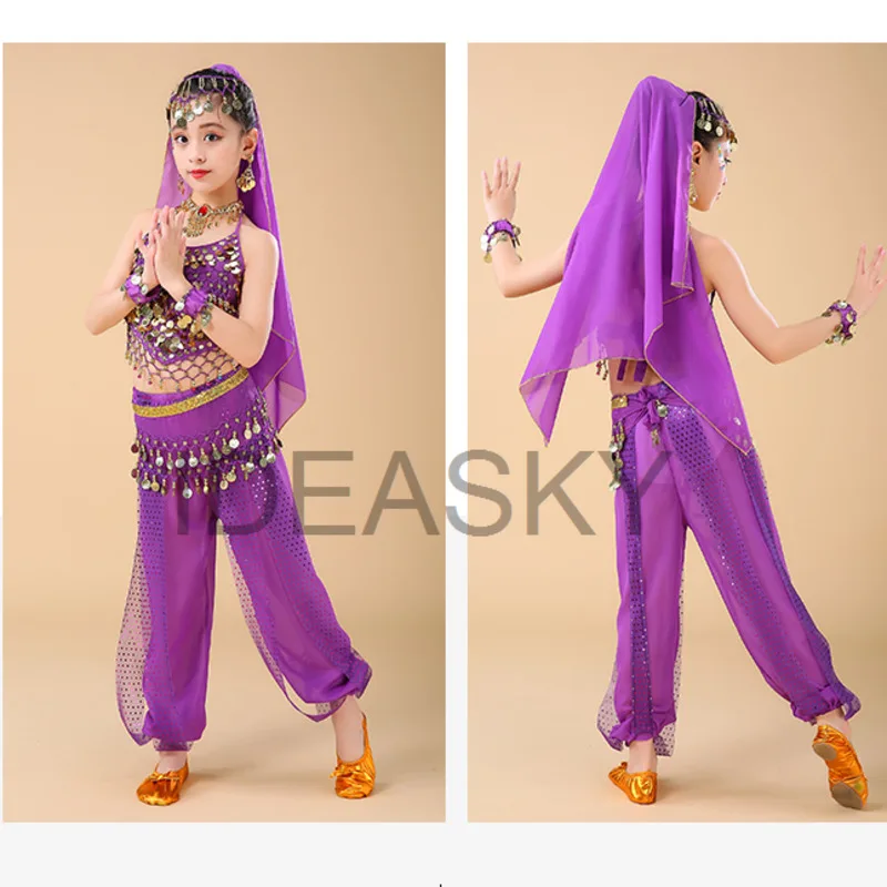 abdominal dances abdominal dances abdominal dances abdominal dress set western professional children Indian sari for adult women