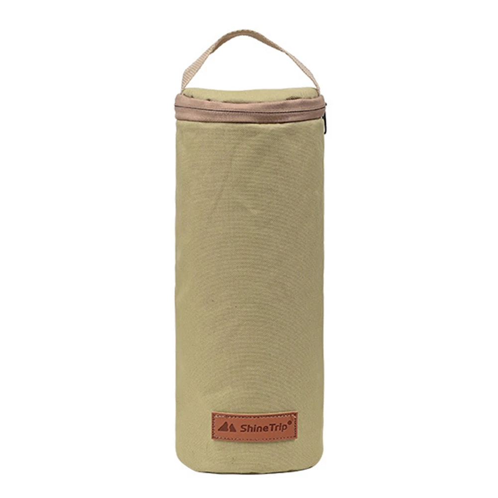 ShineTrip Camping Gas Tank Case Portable Gas Cylinder Case 600D Oxford Anti Collision Zipper for Outdoor Camp for Hiking Travel
