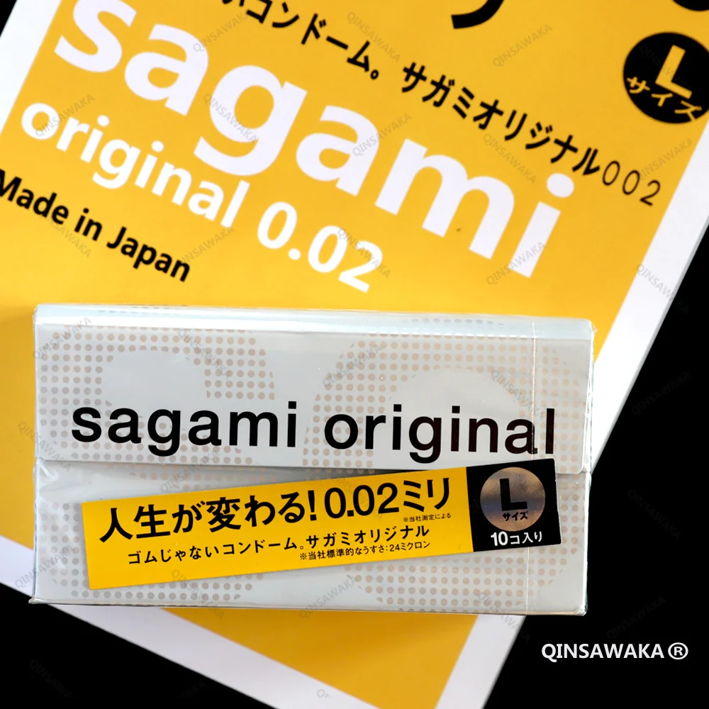 Qinsawaka select Made in Japan 10pc 0.02 super thin like not wearing  ORIGINAL condoms NO Latex Allergy Polyurethan sex