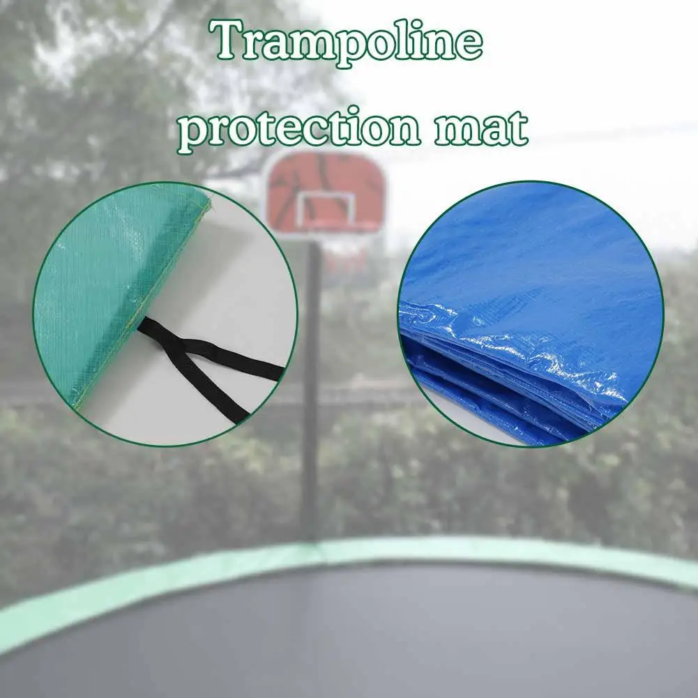Trampoline Protective Cover 6/8/10 Feet Round Spring Water-Resistant Home Sport