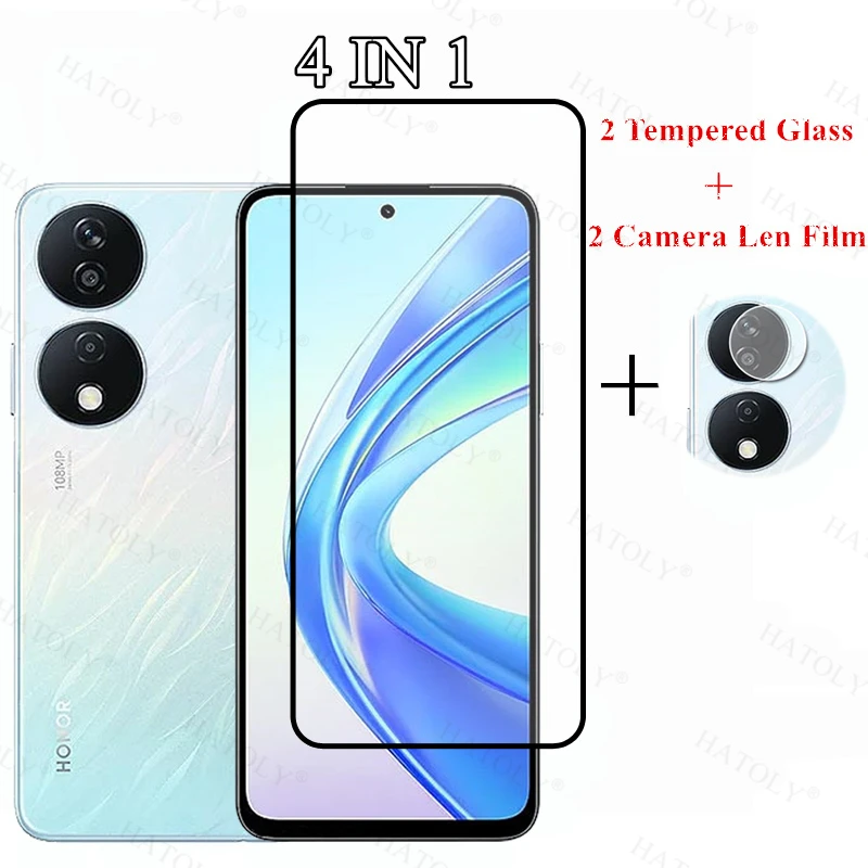 Vetro Temperato A Copertura Totale Per Honor X7B Pellicola Proteggi Schermo Per Fotocamera Per Vetro Honor X7B X7 B Per Vetro Honor X7B 6.8 Pollici
