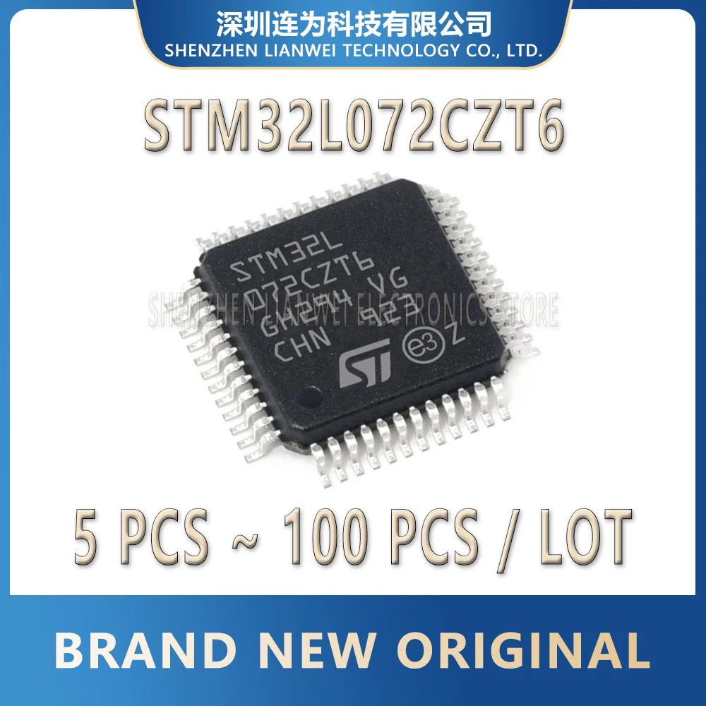 

STM32L072CZT6 STM32L072CZ STM32L072 STM32L STM32 STM IC MCU Chip LQFP-48