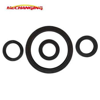 6G72 6G74 Per MITSUBISHI PAJERO MONTERO SPORT CHALLENGER V6 4 Pezzi Guarnizione Paraolio Albero Motore Shim Motore MD120700