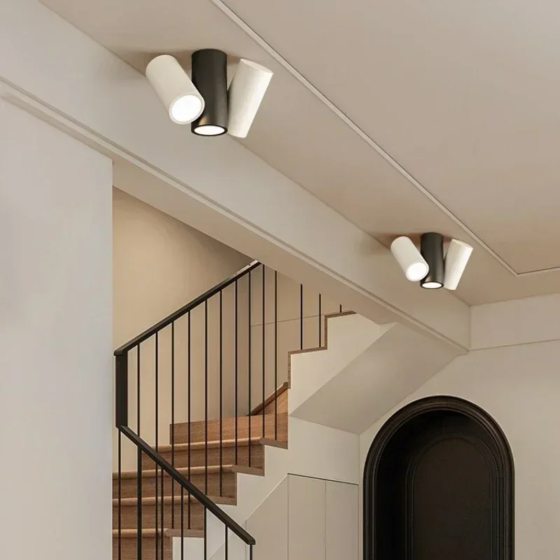 Lampada da parete per lettura sul comodino della camera da letto italiana Moderna semplice con interruttore Lampada da parete per sfondo del soggiorno Faretto rotante creativo - immagine 3
