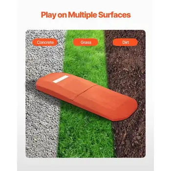 127 Inch Portable Pitching Mound Baseball Softball Outdoor Training Pitcher Aid 3