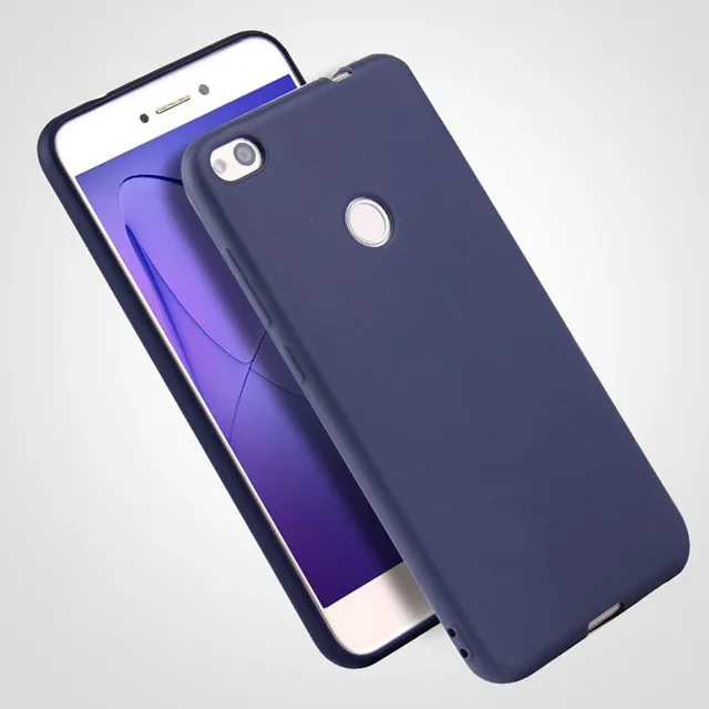 Case for Huawei P8 lite 2017 Luxury Liquid Silicone Phone Cover