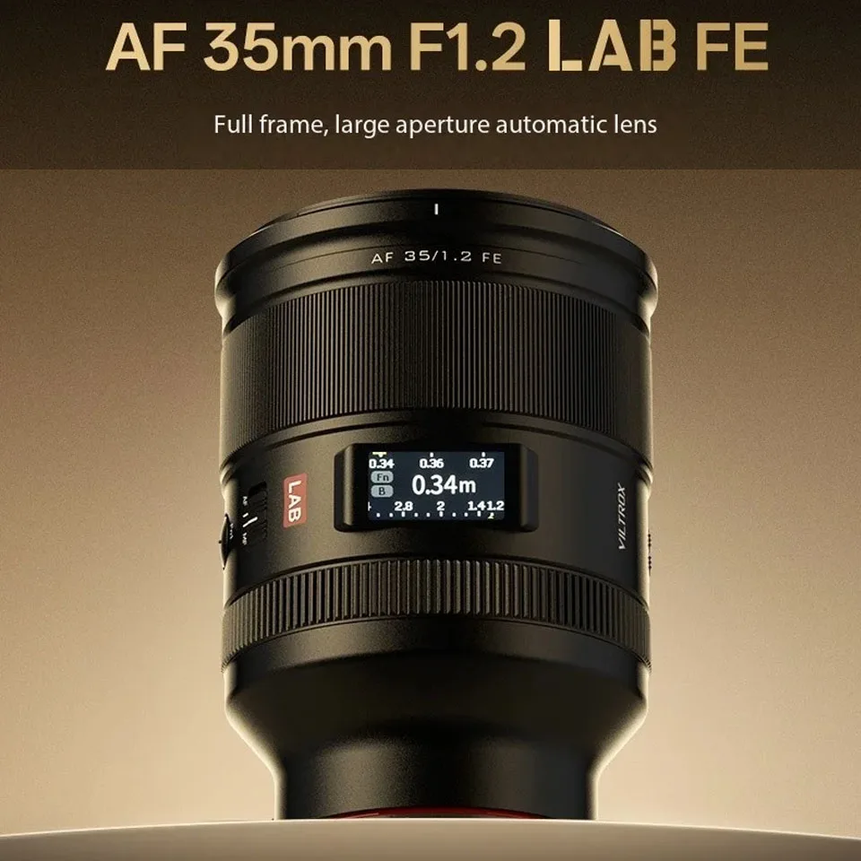 並行輸入品 VILTROX AF 35mm F1.2 LAB FE ソニー E VILTROX 35mm F1.2 LAB FE フルフレームレンズ Sony E、AF 35mm