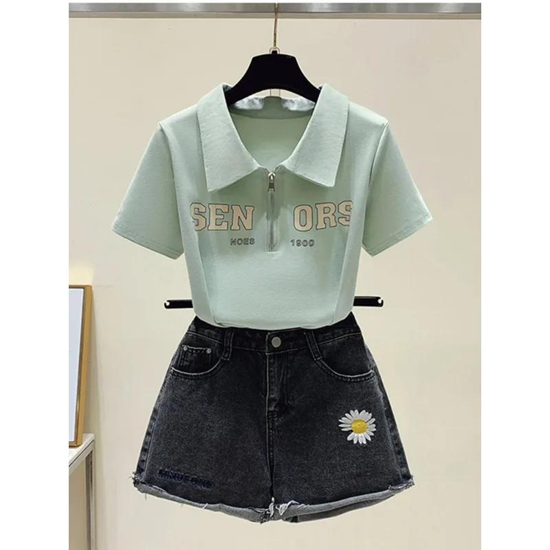 New golf wear ladies summer short sleeves women summer short sleeves slim and breathable