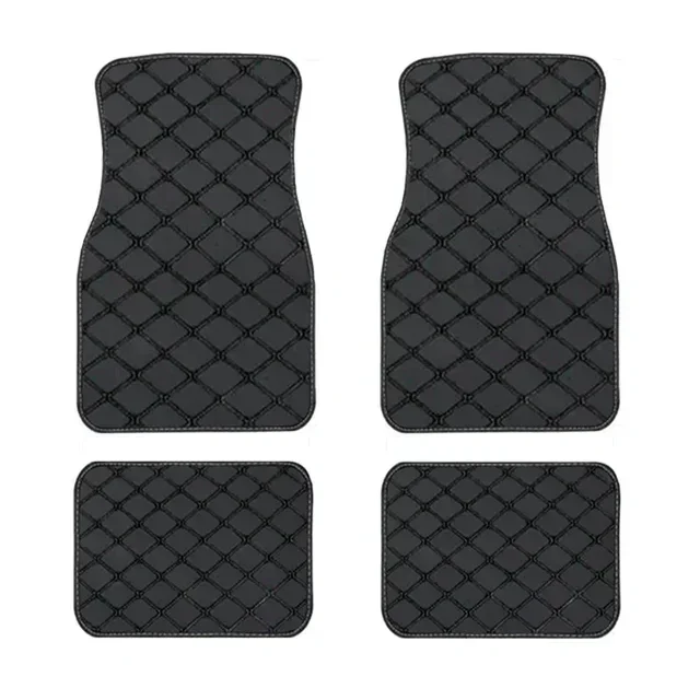 Universal Style Car Floor Mat Set - 4 PCS Car Accessories by Amagi