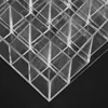 Clear 24 Grid Lipstick Stand Case Makeup Organizer Storage Box Lipstick Display Stand Holder Cosmetic Jewelry Organizer Box 6