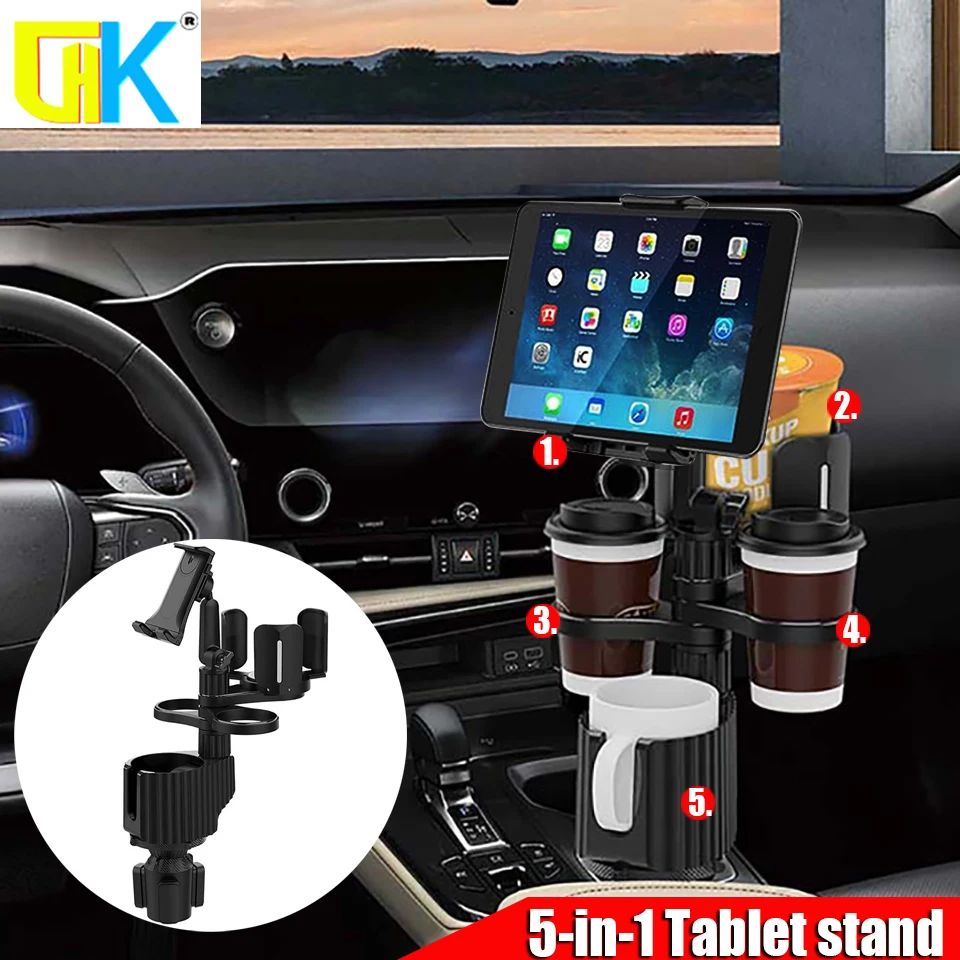 Ipad Car Holder Universal 360 Car Cup Holder Tablet Automobile