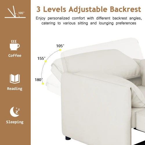 3-in-1 Convertible Sleeper Chair 5