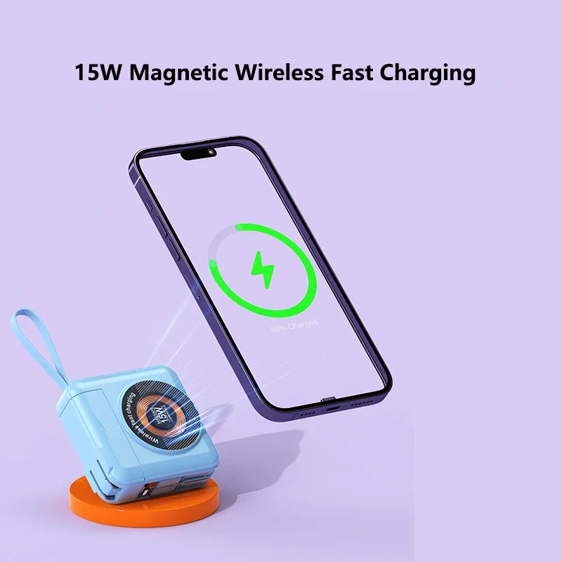 20000mAh Magnetic Wireless Charger Power Bank